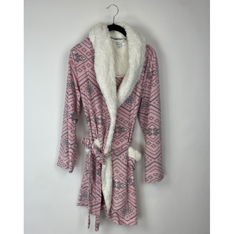 Pink Abstract Robe – Small/Medium