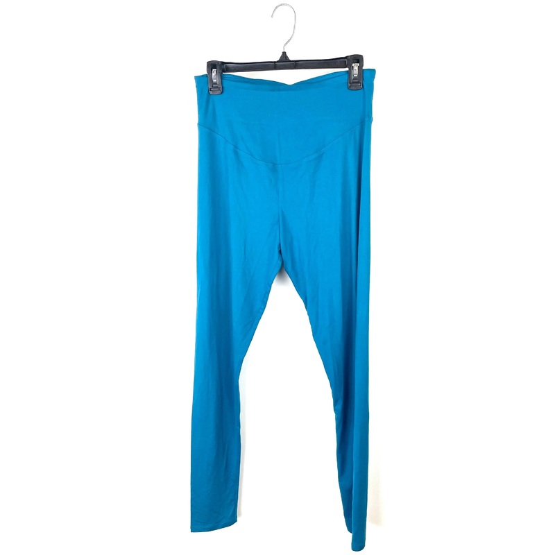 Turquoise Maternity Leggings – Size 10/12