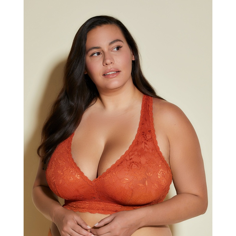 Ultra Curvy Racerback-Bralette “Racie” Sahara XS