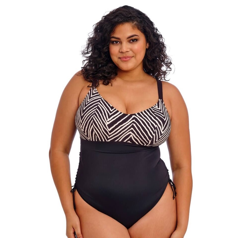Elomi Swim Fiji Falls Non-Wired Swimsuit – Black 34I/J