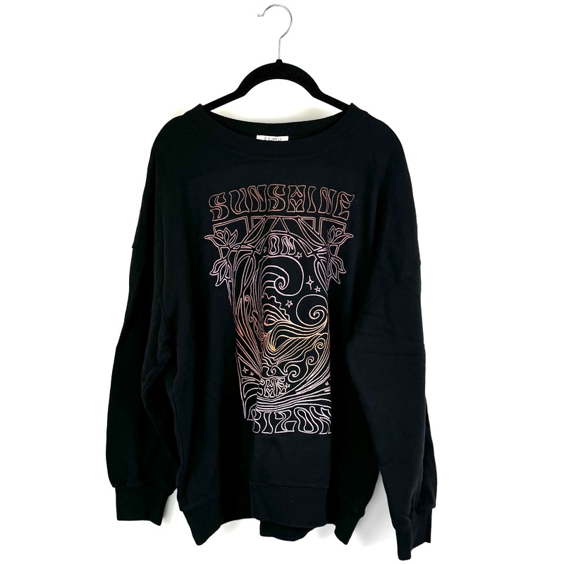 Gray Sunshine Horizon Crewneck – Small