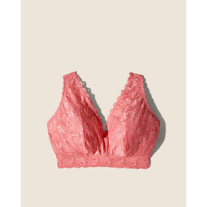 Ultra Curvy Plungie Longline Bralette Venetian Dusk XS