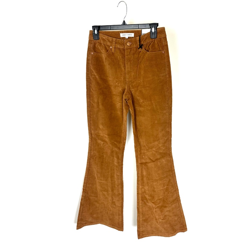 Corduroy Brown Flare Pants – Small