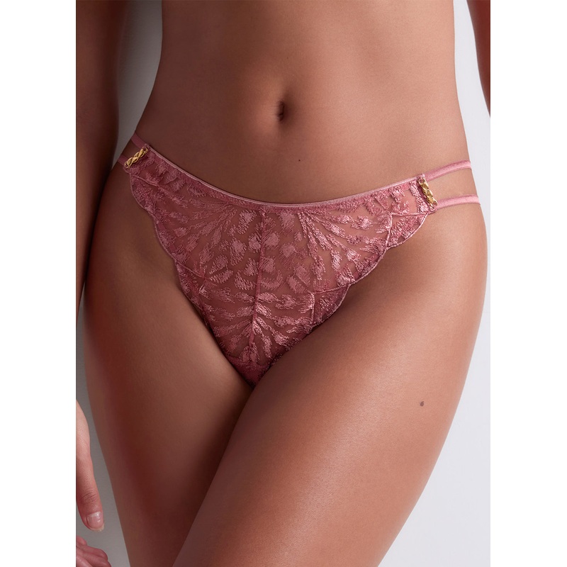 Crazy In Love Warm Pink Thong Warm Pink XS