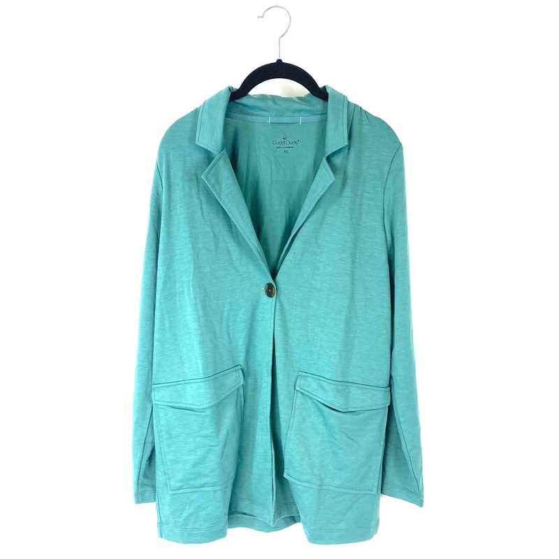 Green Button Cardigan – Size 2/4