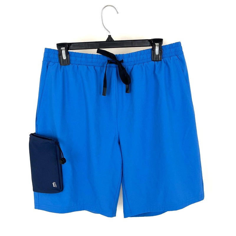 MENS Royal Blue Drawstring Active Shorts – Medium