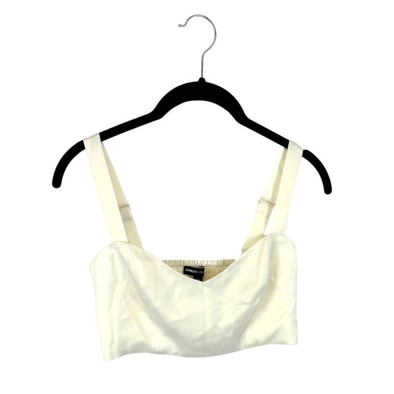Cream Crop Top – Size 12/14 and 16/18 Large (Size 12-14)
