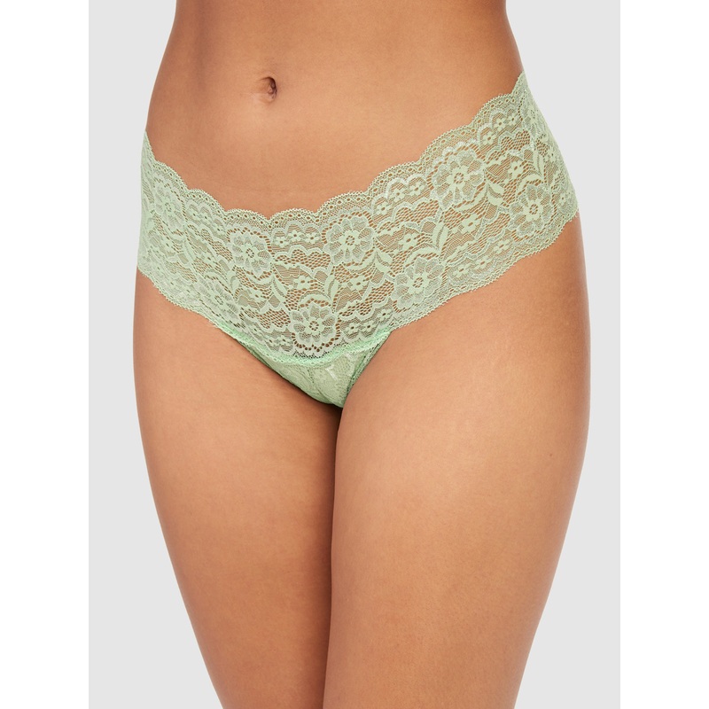 Ashlynn Allover Lace Hipster Hemlock S