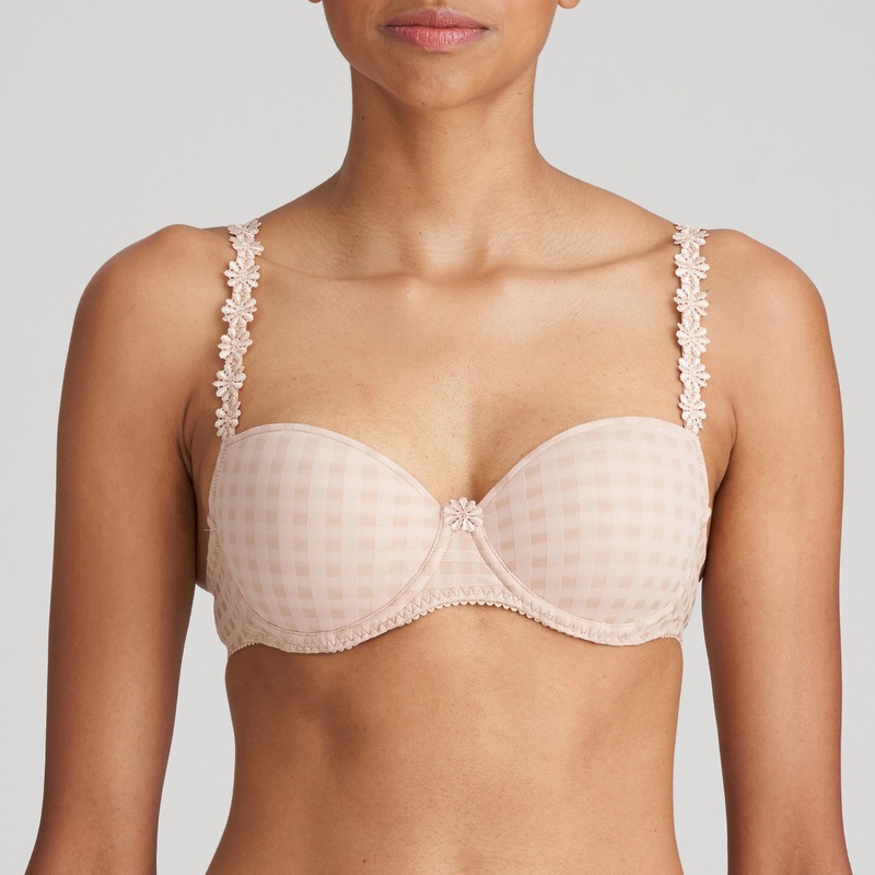 Avero Caffe Latte Padded Balcony Bra Caffe Latte 34A