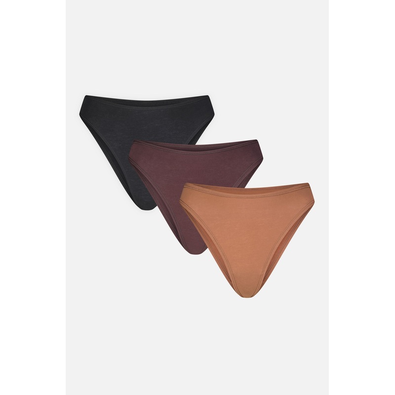 Cloud Cotton French Cut Brief in Deep (Pack) XS/S Deep 3-Pack