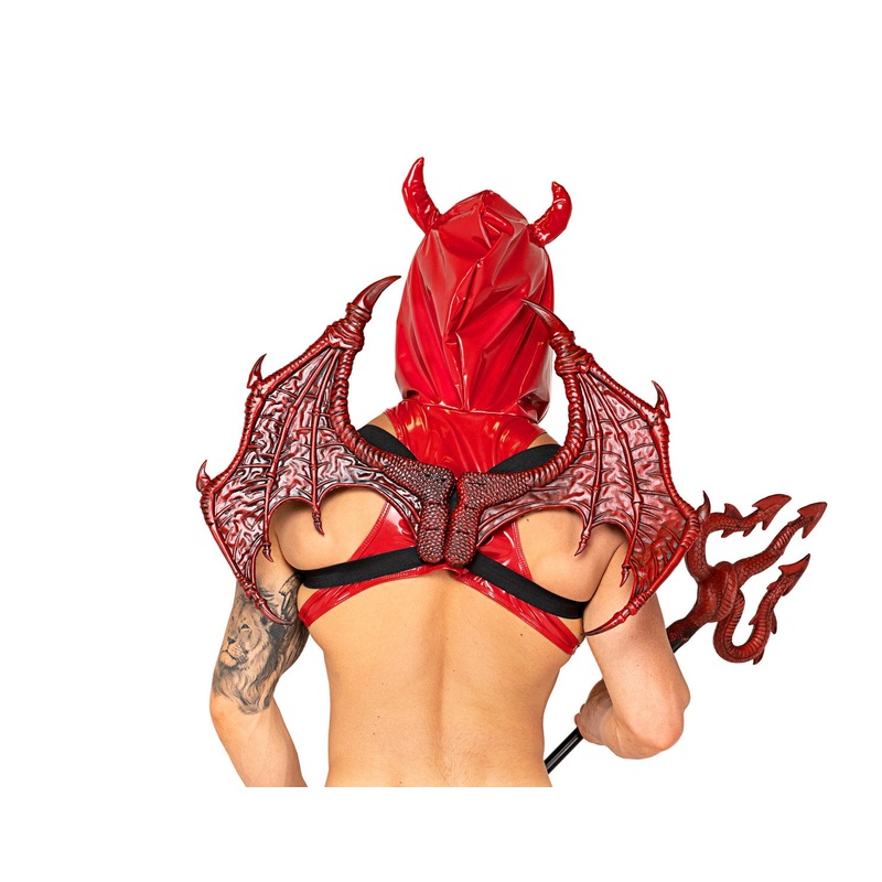 Devil Wings One Size Red