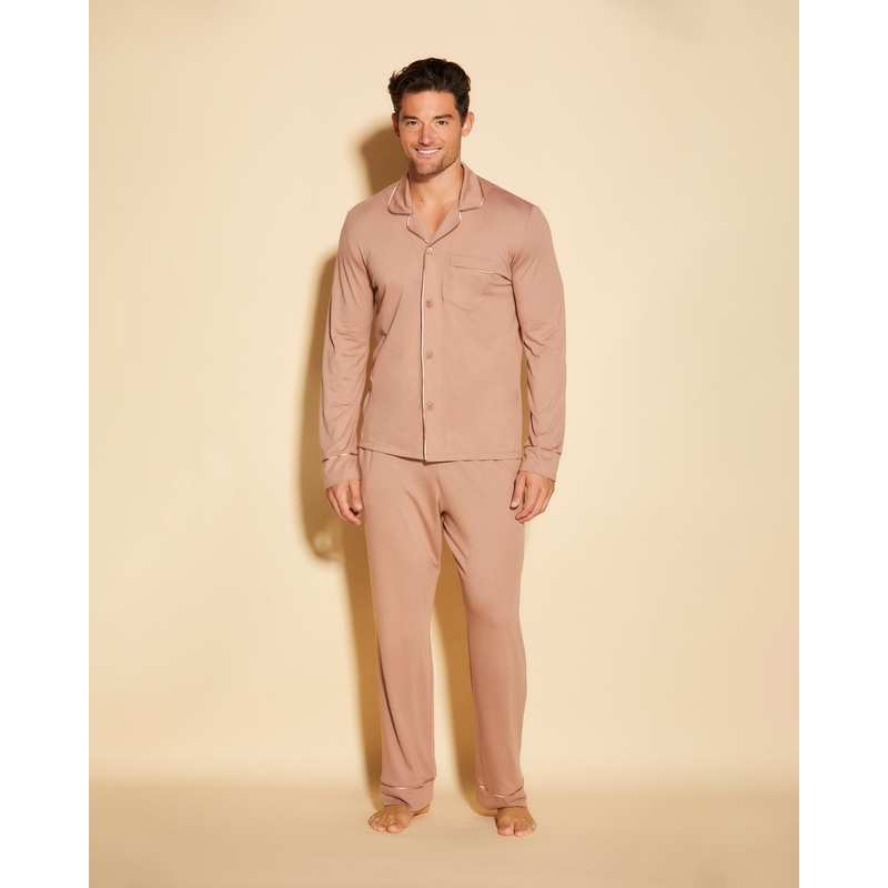 Ensemble De Pyjama Classique  Manches Longues Et Pantalon Pour Hommes India/India S