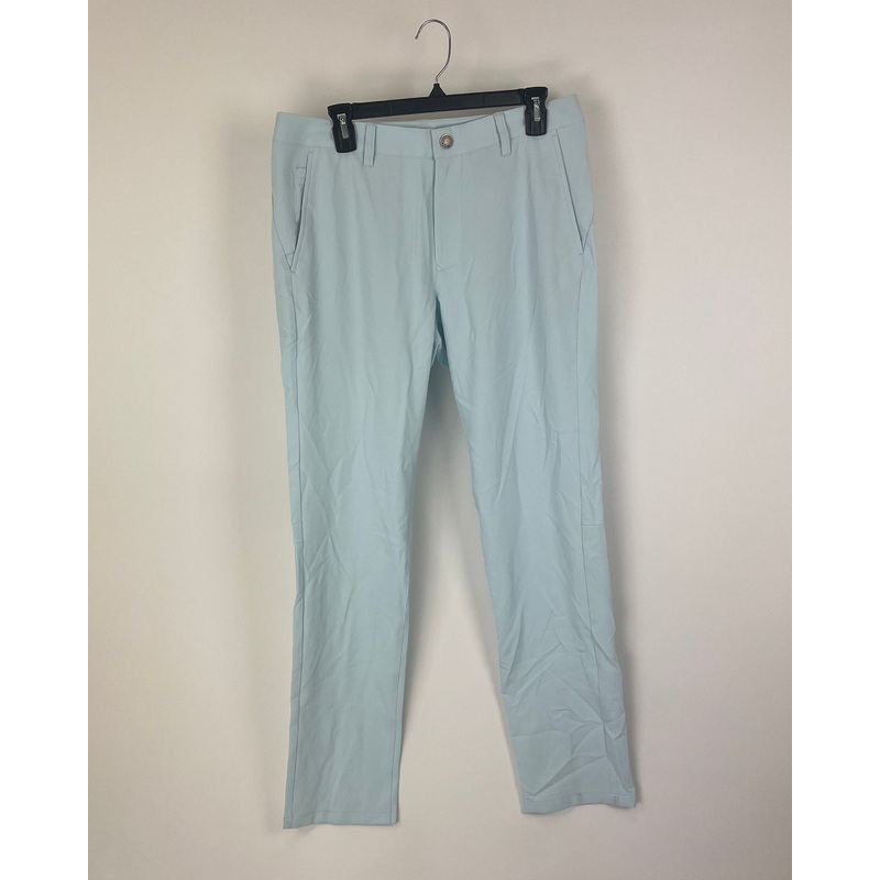 MENS Pale Ice Blue Golf Pants – 32/32 Various Fits 32/32 Slim
