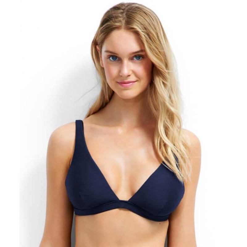 Mila Mini Rib C-E Cup Triangle Bikini – Ink