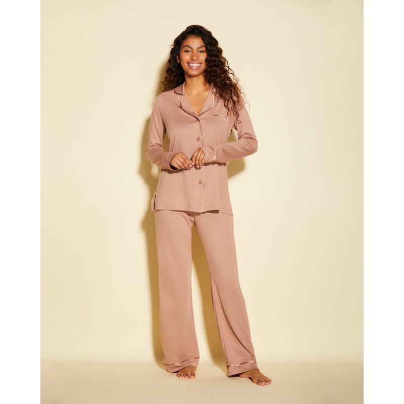 Pigiama Con Top A Maniche Lunghe E Pantaloni India/India XS