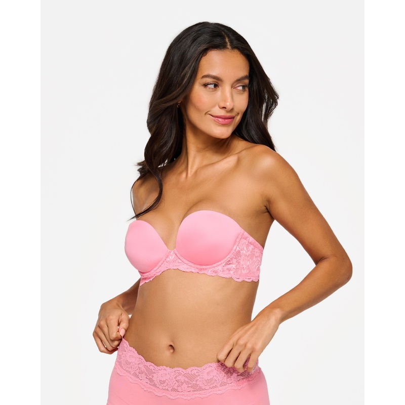 Sujetador Sin Tirantes Plungie Passiflora 80C