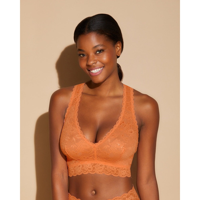 Bralette Curvy Racie Con Spalline Incrociate Bralette Garcinia P