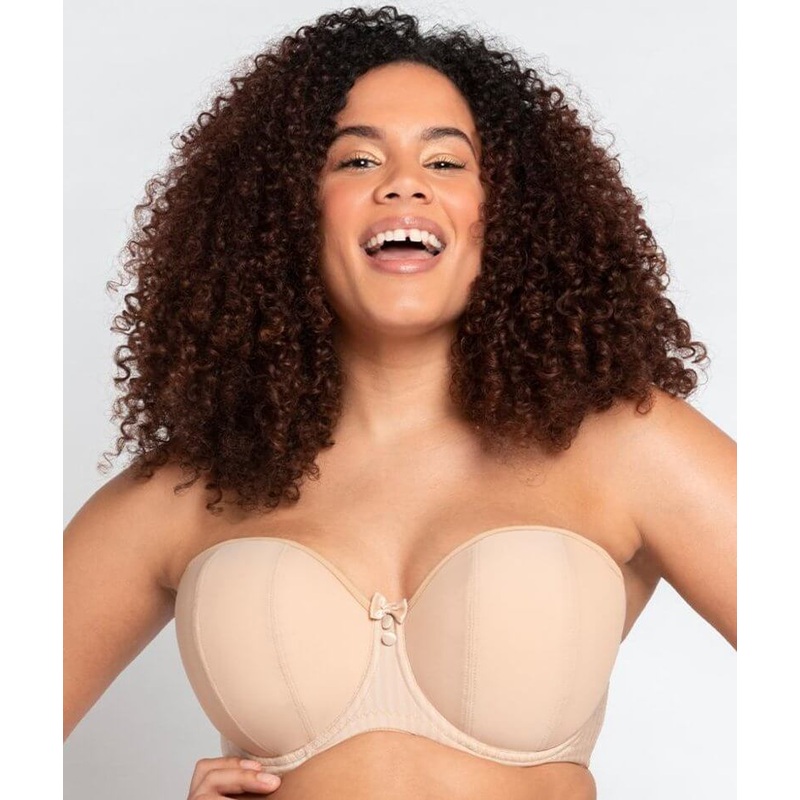 Curvy Kate Luxe Strapless Bra – Biscotti 28DD