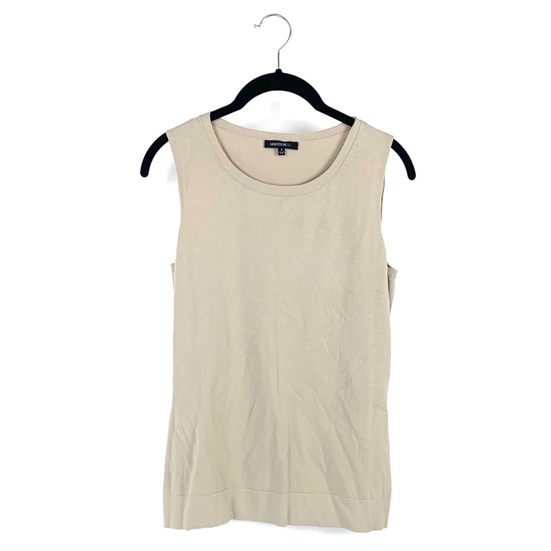 Tan Sleeveless Top – Small