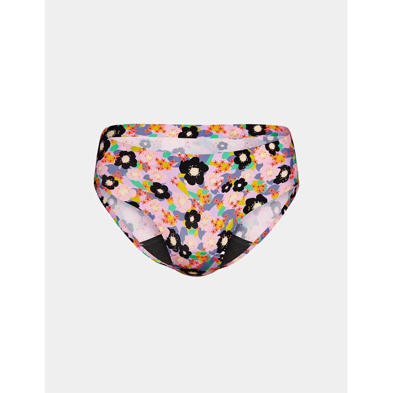 Teen Light Leakproof No-Show Bikini Kit Black XXS
