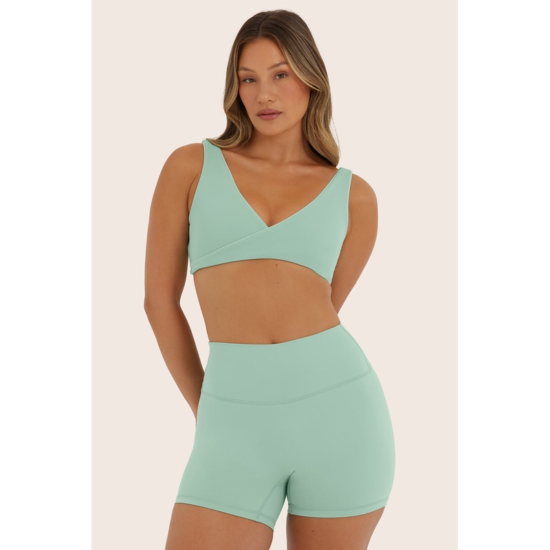 AIRLUXE BREATHE CONTRAST WRAP BRA – JULEP Julep XS