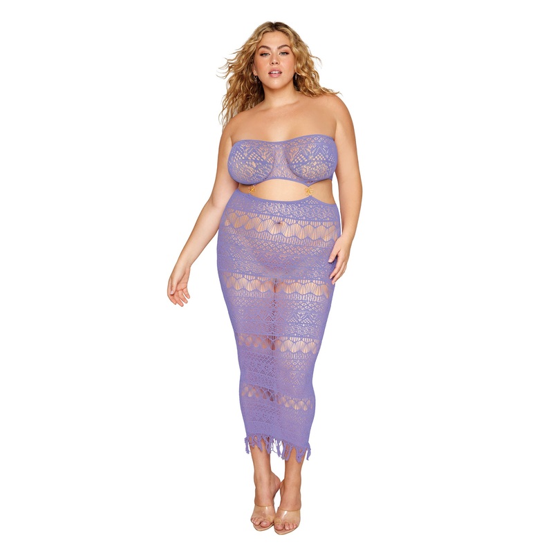 Bodystocking Gown – Queen Size – Lavender Haze