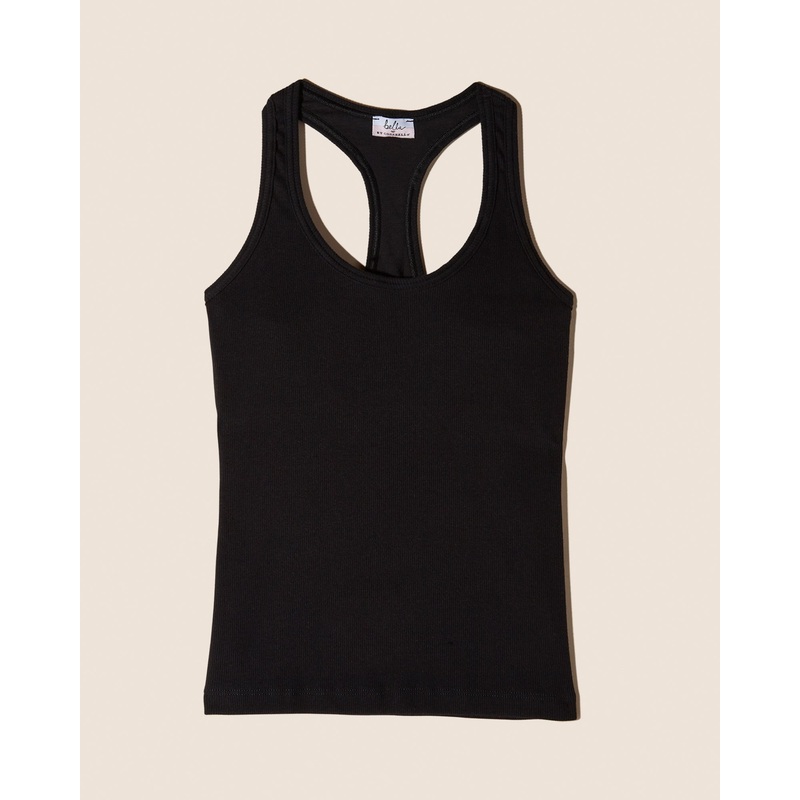Camiseta De Espalda Cruzada Para Preadolescentes Ana Negro S
