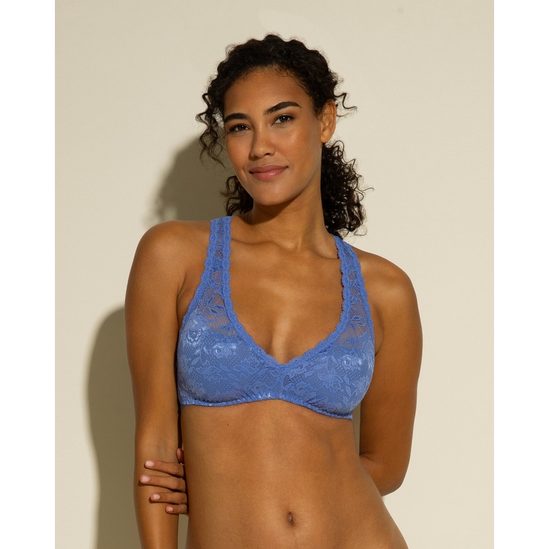Racie Racerback-Bralette Portofino Blue S