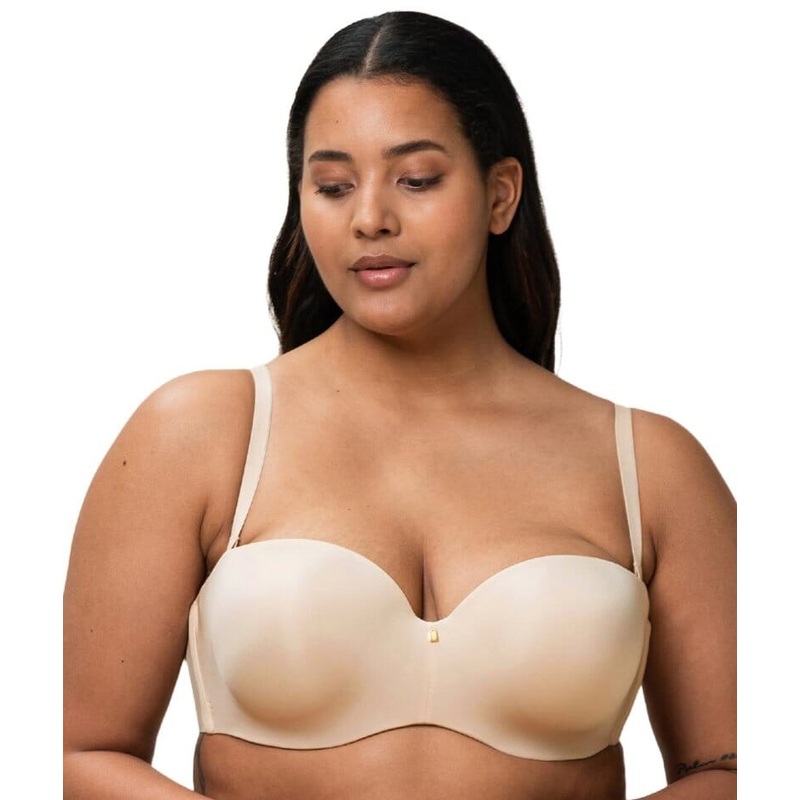 Triumph Body Make-Up Essentials Strapless Convertible Bra – Nude Beige 32D