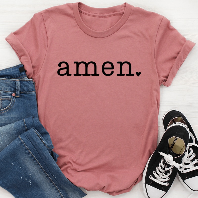 Amen Tee Mauve S