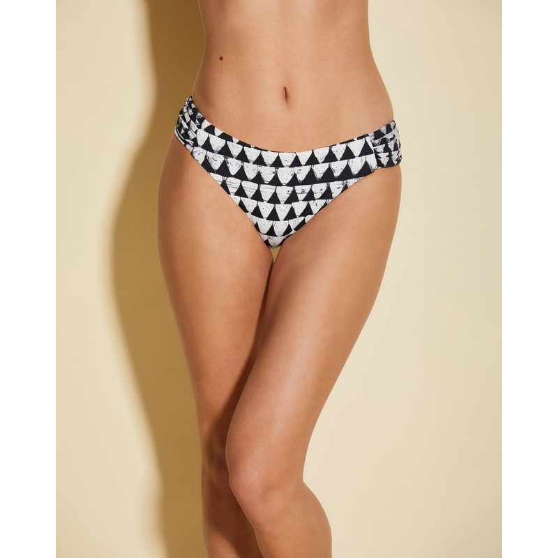 Shirred Bikini Bottom Jazzy Jeff XS
