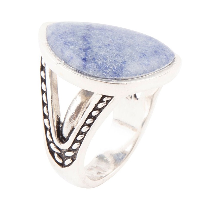 Sky Blue Kyanite Ring 7