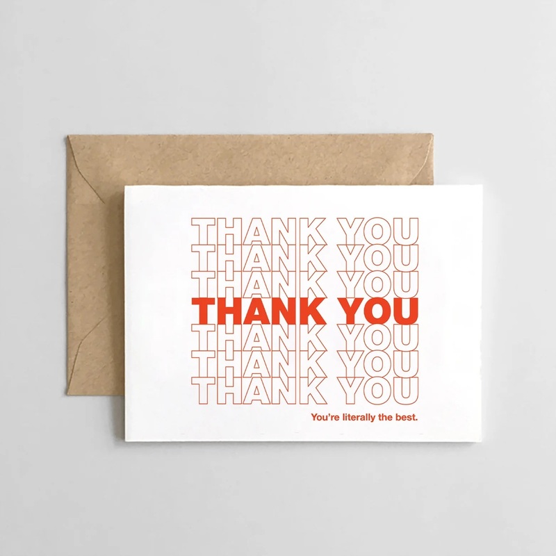 Spaghetti & Meatballs Greeting Cards – Sets Thank You – You’re Literally the Best