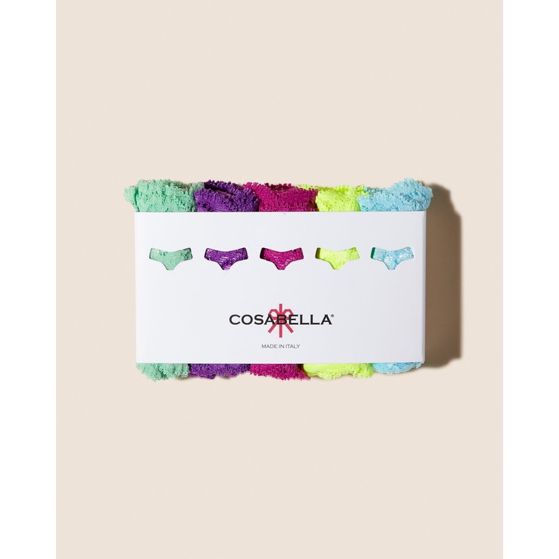 Tanga Cutie, 5Er-Pack Maldives Neon Yellow Cape Fuchsia Cyclamen Ghana Einheitsgre