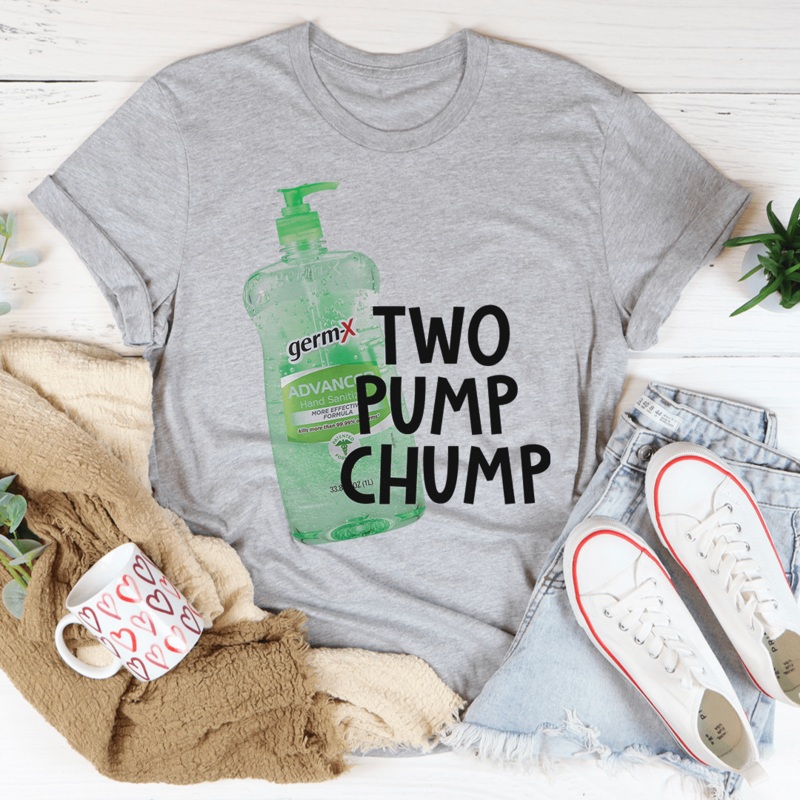Two Pump Chump Tee Athletic Heather S