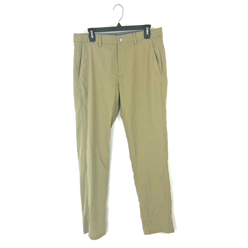 MENS Khaki Texture Golf Pants – 32/32 Various Fits 32/32 Slim