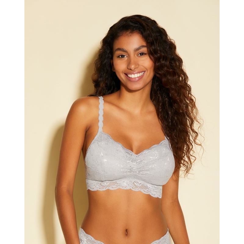 Sweetie Gepolsterter Bralette Varanasi Gray S