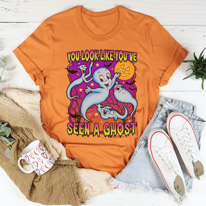You Look Like You’ve Seen A Ghost Tee Athletic Heather S