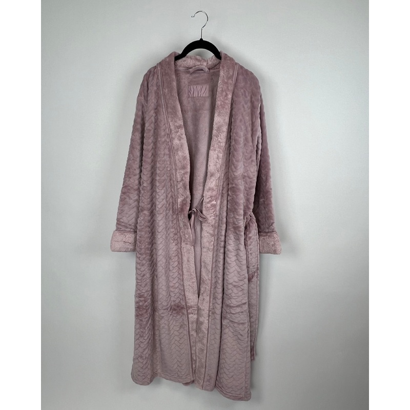 Pink Fuzzy Robe – Small