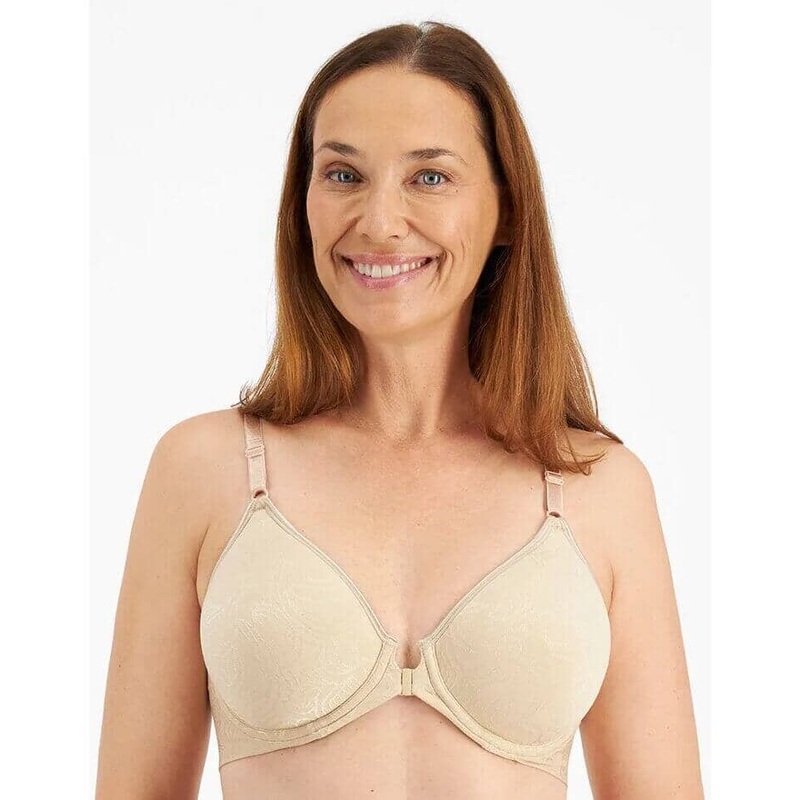 Playtex Front Closure Underwire Bra – Nude 36C