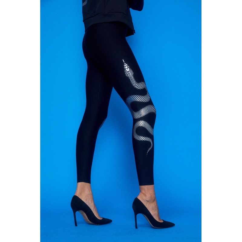 UC SERPENT ULTRA HIGH LEGGING LUX NERO/SIL XXS