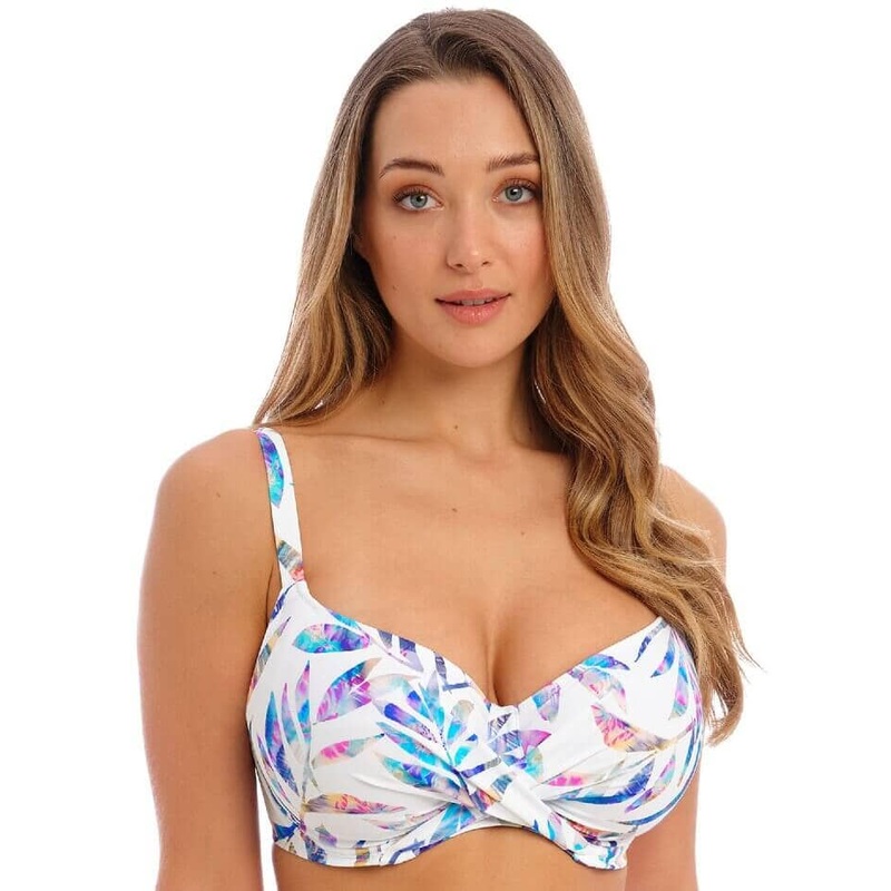 Fantasie Swim Calypso Harbour Underwired Full Cup Bikini Top – Multi 32K