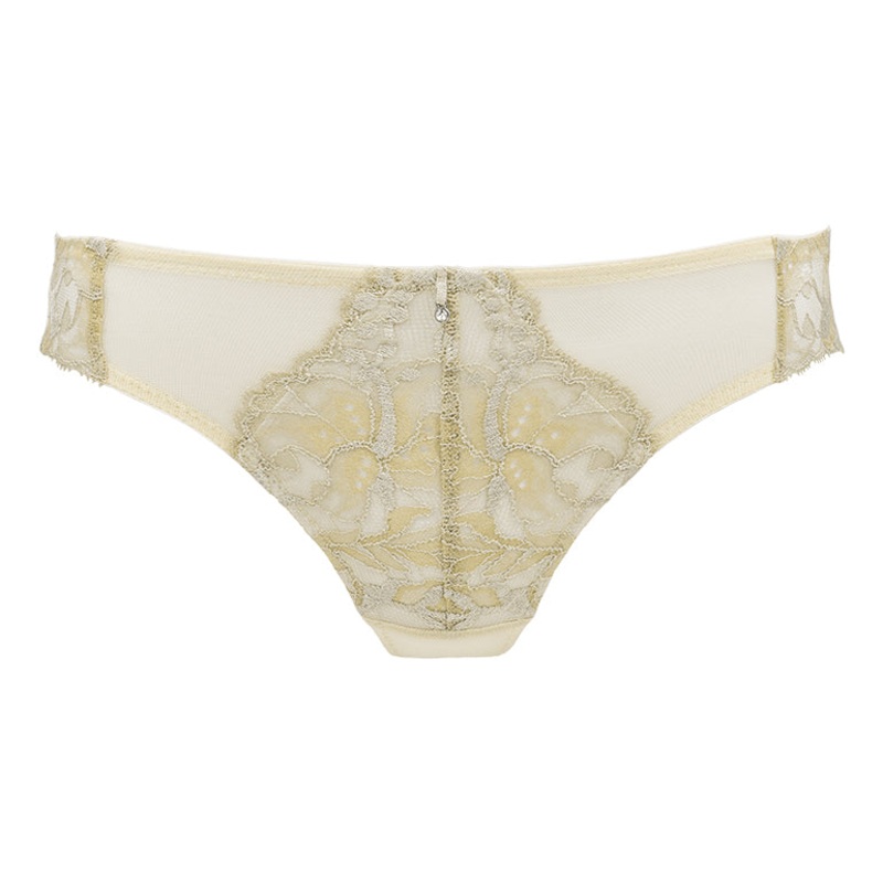 Jasmine Thong 23A1 M (US S) Cream Yellow