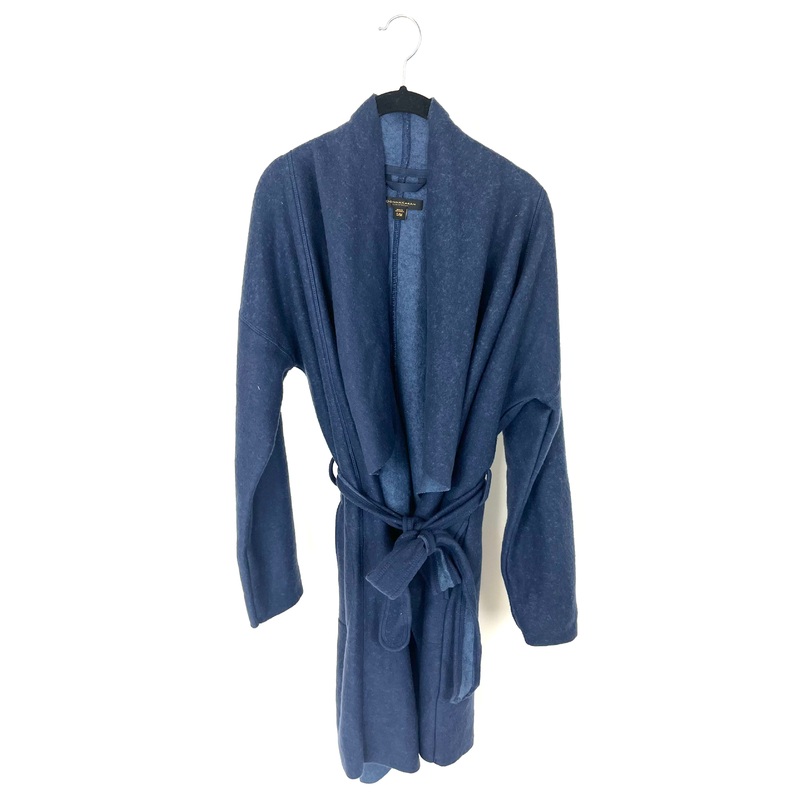 Navy Cardigan With Belt Tie – Size 4/6