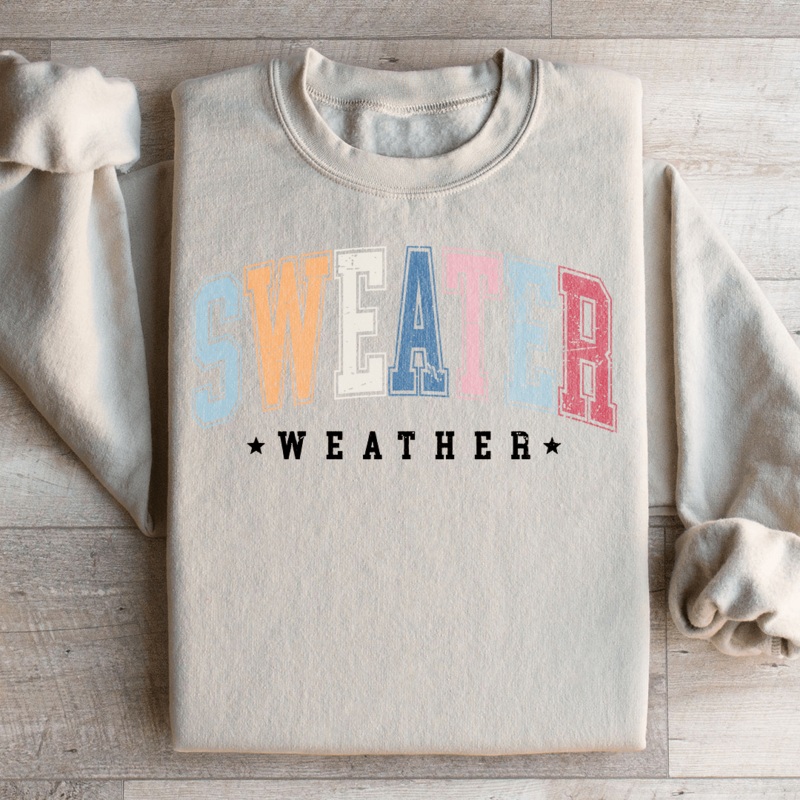 Sweater Weather Sweatshirt Black S