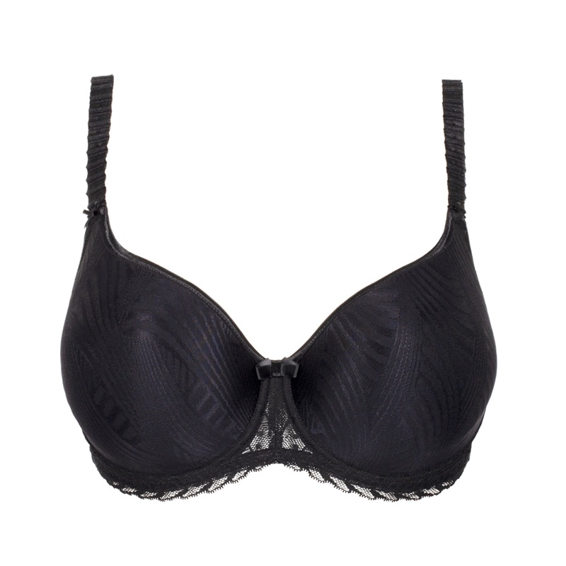 Amour Black Spacer Bra Black 32C