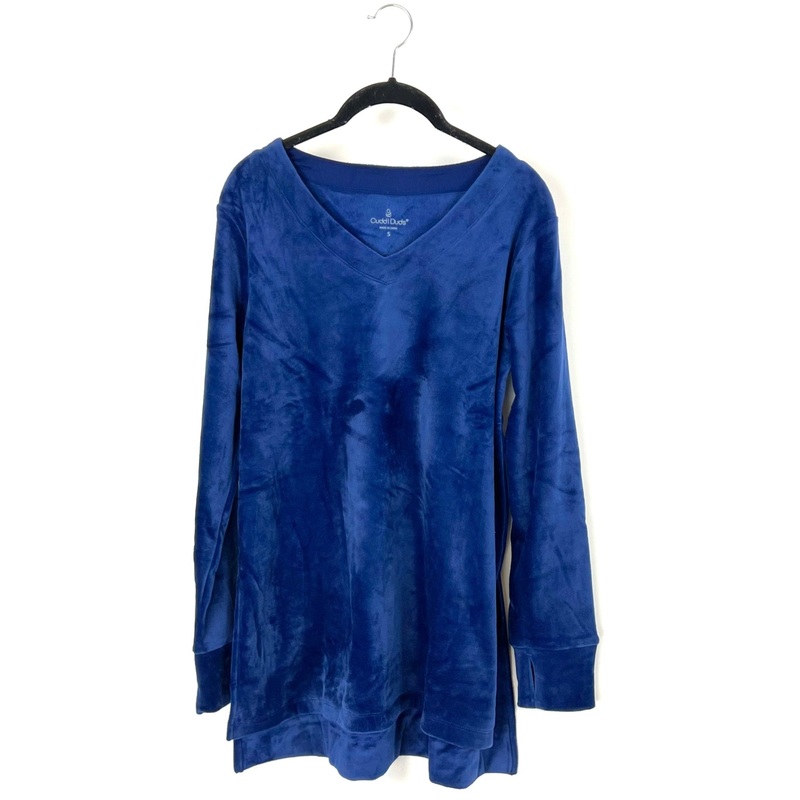 Cozy Blue Long Sleeve Top – Size 2/4 Extra Small (Size 2/4)