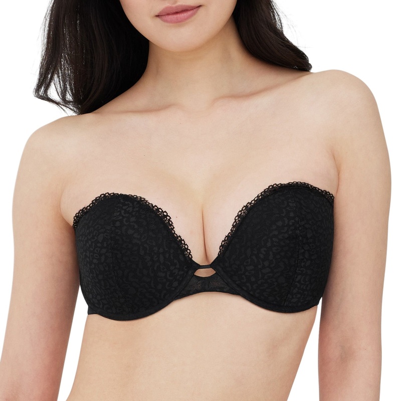 Rouse Super Plunge Strapless Bra – 339221 – Black BLACK 30DD
