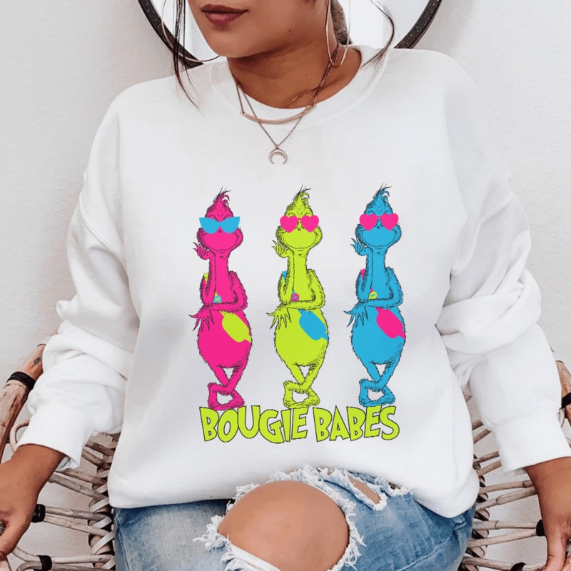 Bougie Babes Sweatshirt S Sport Grey