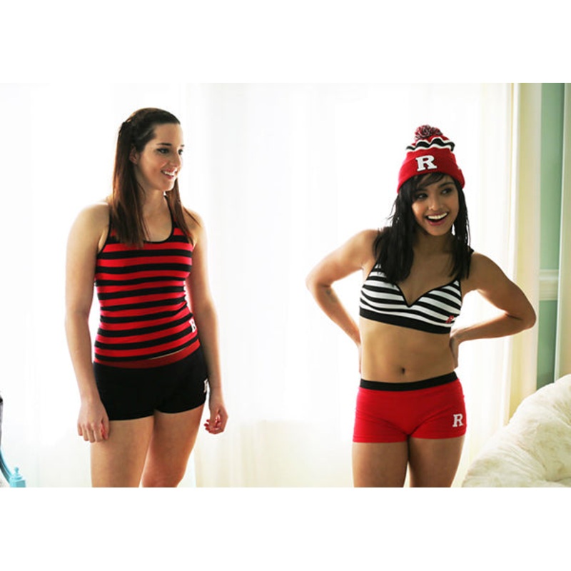 Rutgers Seamless Boyshorts S/M Black